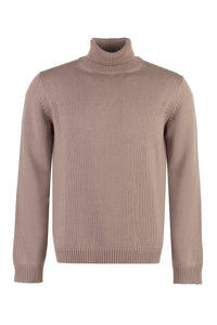 Turtleneck merino wool sweater